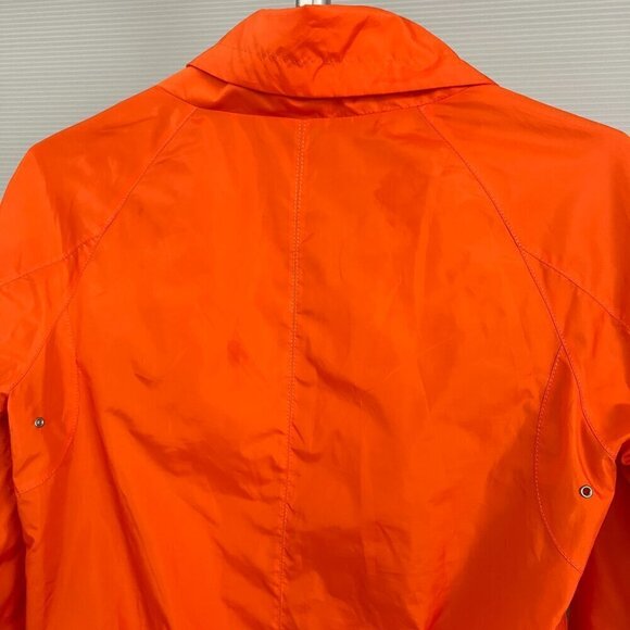 JC de Castelbajac Orange Zip Up‎ Windbreaker Light Jacket Sz S *no size label* - Picture 9 of 15